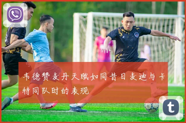 韦德赞麦丹天赋如同昔日麦迪与卡特同队时的表现